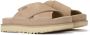 Ugg Goldenstar cross slide 1137910 DRI driftwood Beige - Thumbnail 14