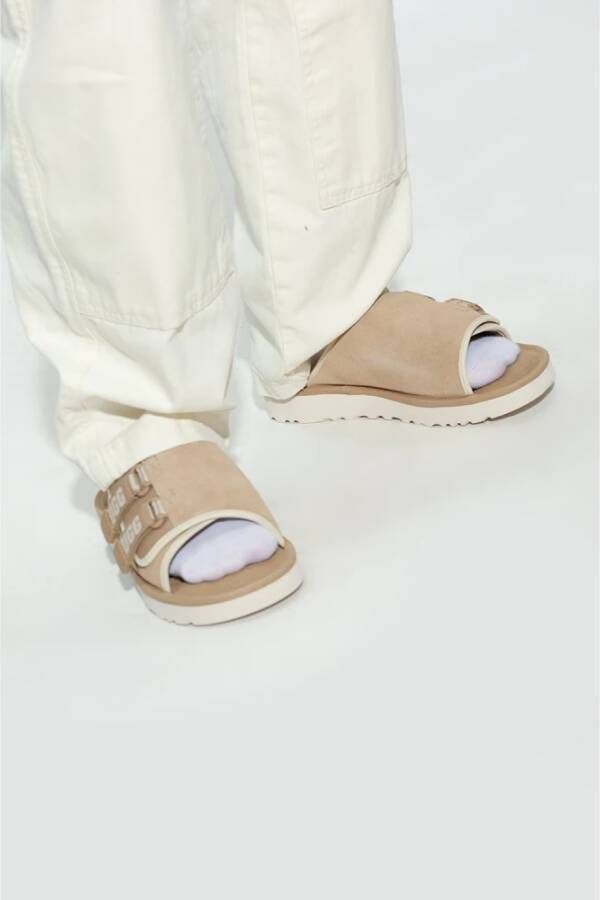 Ugg Schuifregelaars Beige Heren