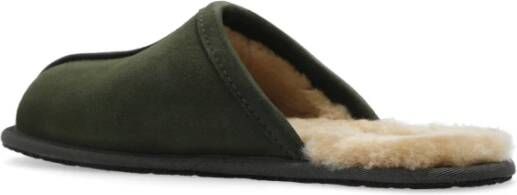 Ugg Scuff slippers with logo Groen Heren
