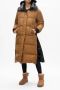 Ugg Dameslaarzen van omgekeerd schapenleer en suède voor herfst winter Beige Dames - Thumbnail 5