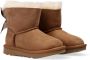 Ugg Dameslaarzen van omgekeerd schapenleer en suède voor herfst winter Beige Dames - Thumbnail 3