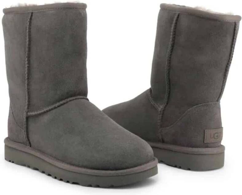 Ugg Suède Bontlaarzen voor Dames Gray Dames