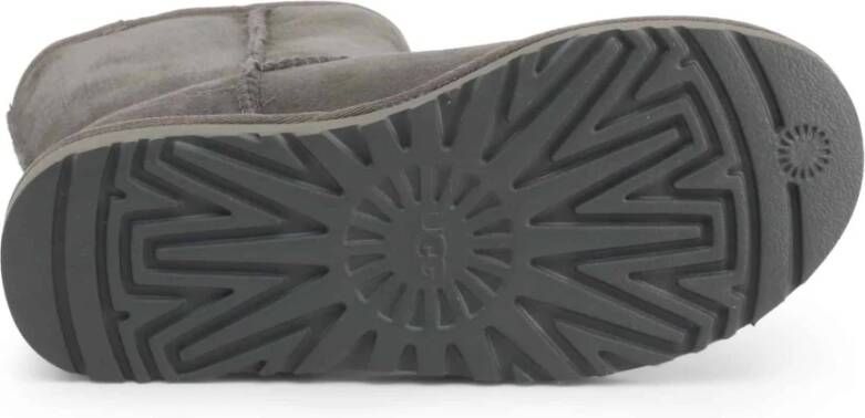 Ugg Suède Bontlaarzen voor Dames Gray Dames