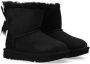 Ugg Mini Bailey Bow II laars voor Grote Kinderen in Black Leder - Thumbnail 4