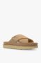 UGG Slippers Dames W Goldenstar Cross Slide Maat: 42 Materiaal: Rubber Kleur: Beige - Thumbnail 15