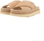 UGG Slippers Dames W Goldenstar Cross Slide Maat: 41 Materiaal: Rubber Kleur: Beige - Thumbnail 13