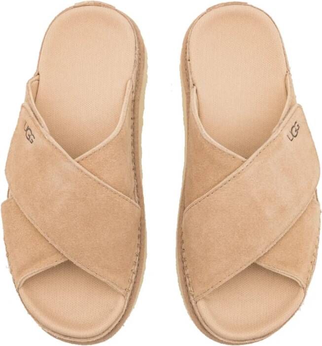 Ugg Sliders Beige Dames