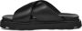 UGG Slippers Dames W Capitelle Crossband Maat: 39 Materiaal: Leer Kleur: Zwart - Thumbnail 4