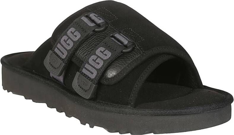 Ugg Sliders Black Heren
