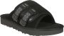 Ugg Zwarte rubberen sandalen met band Black Heren - Thumbnail 5