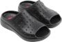 Ugg Geperforeerde Zwarte Sandalen Black Heren - Thumbnail 11