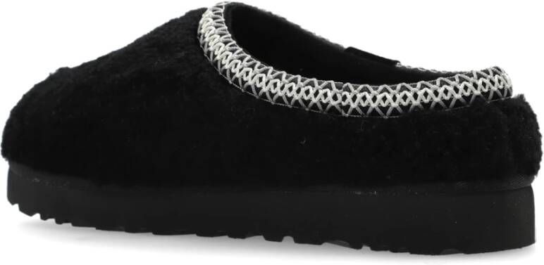 Ugg Tasman Maxi Curly Slides Black Dames