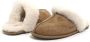 Ugg Bruine Suède Scuff Sis Pantoffel met Shearling Kraag Brown Dames - Thumbnail 14