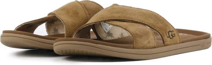 Ugg Slippers Cognac Bruin Heren