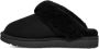 UGG Pantoffels Dames Sloffen Instappers Suède Harde zool Dichte hiel 1130876 Zwart - Thumbnail 10
