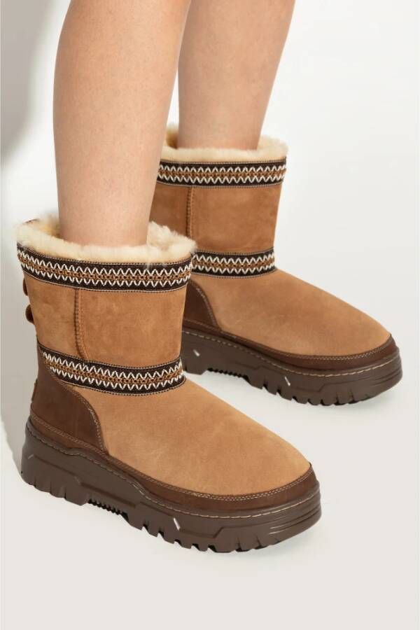Ugg Classic Mini Trailgazer Sneeuwlaarzen Beige Dames