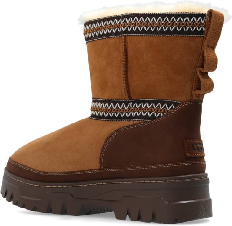 Ugg Classic Mini Trailgazer Sneeuwlaarzen Beige Dames