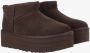 Ugg Classic Ultra korte laars met plateauzool voor Dames in Brown - Thumbnail 4