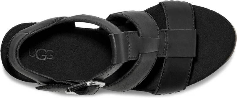 Ugg Stijlvolle Abbot Strap Laarzen Black Dames