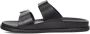 UGG Slippers Heren M Wainscott Buckle Slide Maat: 45 Materiaal: Leer Kleur: Zwart - Thumbnail 6