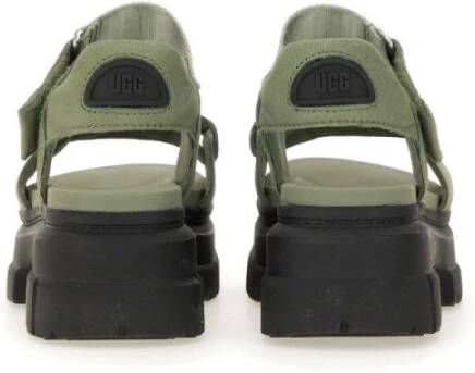 Ugg Stijlvolle Sandalen voor de Zomer Green Dames