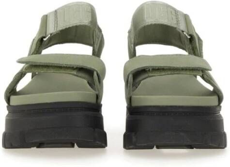 Ugg Stijlvolle Sandalen voor de Zomer Green Dames