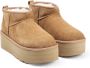 UGG Vachtlaarzen Dames W Classic Ultra Mini Platform Maat: 39 Materiaal: Suède Kleur: Cognac - Thumbnail 15