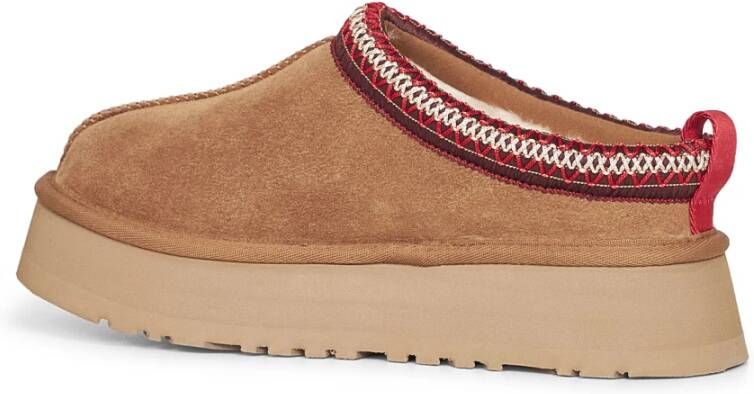 UGG Suède Instap Sandalen Kastanje Kleur