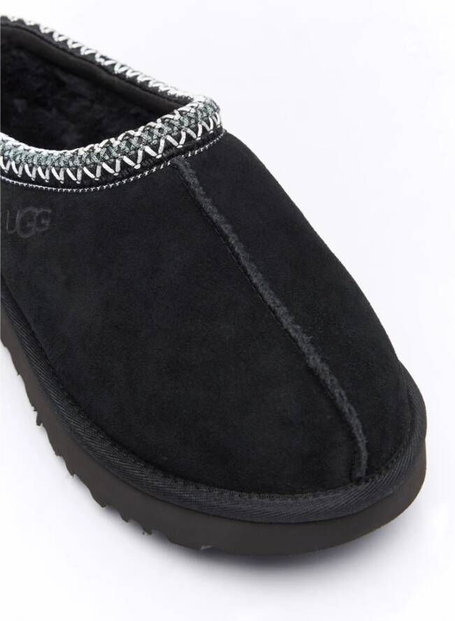 Ugg Suede Pantoffels met vlecht Black Heren