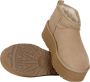 UGG CLASSIC ULTRA MINI PLATFORM W Volwassenen Gevoerde laarzenSnowbootsDames laarzen Wit beige - Thumbnail 27