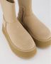 Ugg Klassieke Chestnut Dipper Laarzen Beige Dames - Thumbnail 14