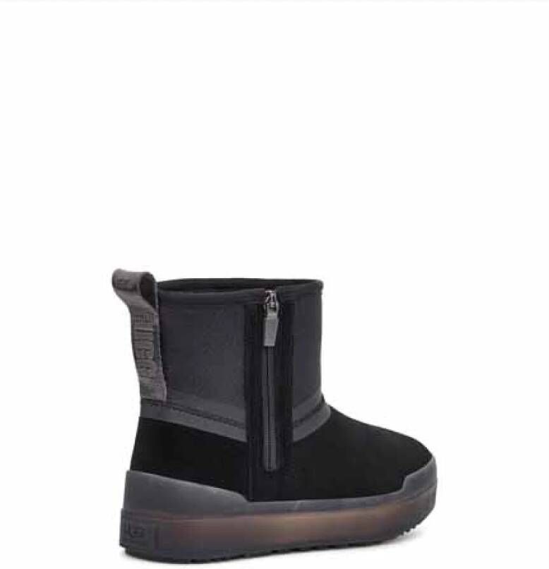 Ugg Classic Tech Mini Laarzen voor Dames in Black | Suede - Foto 5