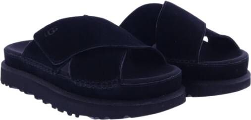 Ugg W Goldenstar Cross Sliders Zwart Dames