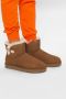 Ugg W Mini Bailey Button Bling Suede Snow Boots Bruin Dames - Thumbnail 3
