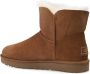 Ugg W Mini Bailey Button Bling Suede Snow Boots Bruin Dames - Thumbnail 5