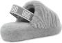 Ugg W pluisje ja golvende sandalen Grijs Dames - Thumbnail 4