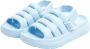 Ugg Lichtblauwe rubberen slipper met klittenbandsluiting Blue Dames - Thumbnail 5