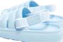 Ugg Lichtblauwe rubberen slipper met klittenbandsluiting Blue Dames - Thumbnail 7