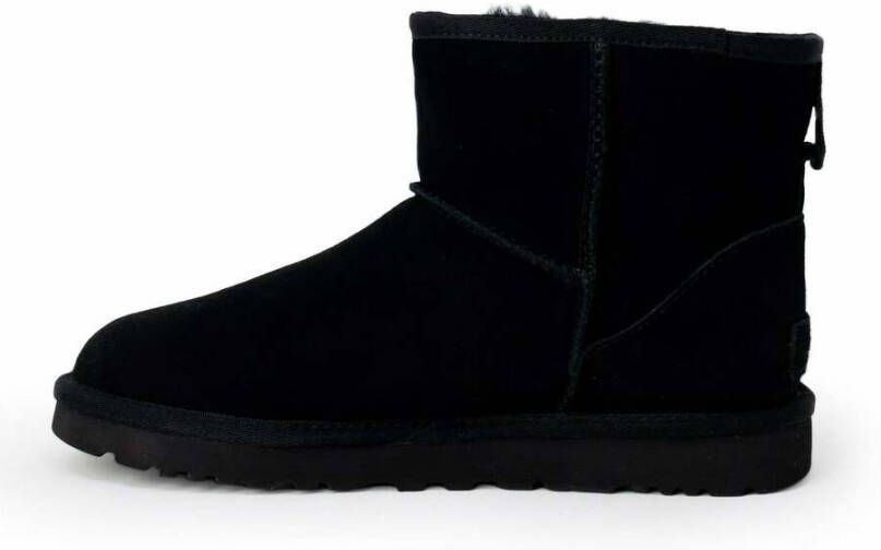 Ugg W Classic Mini Side Logo Boots Zwart Dames