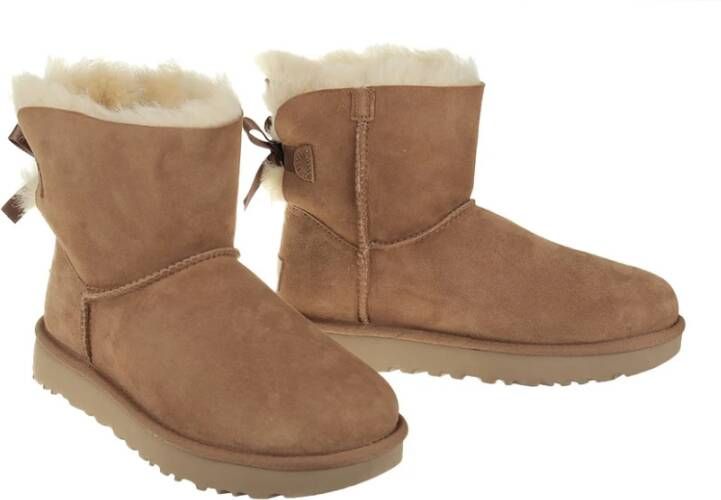Ugg Winter Bow Laarzen Waterbestendig Brown Dames