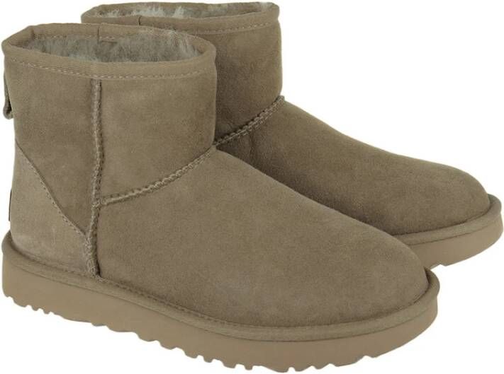 Ugg Winter Waterbestendige Schapenvachtlaarzen Beige Dames