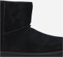 UGG Vachtlaarzen Dames W Classic Mini Logo Zip Maat: 36 Materiaal: Suède Kleur: Zwart - Thumbnail 10