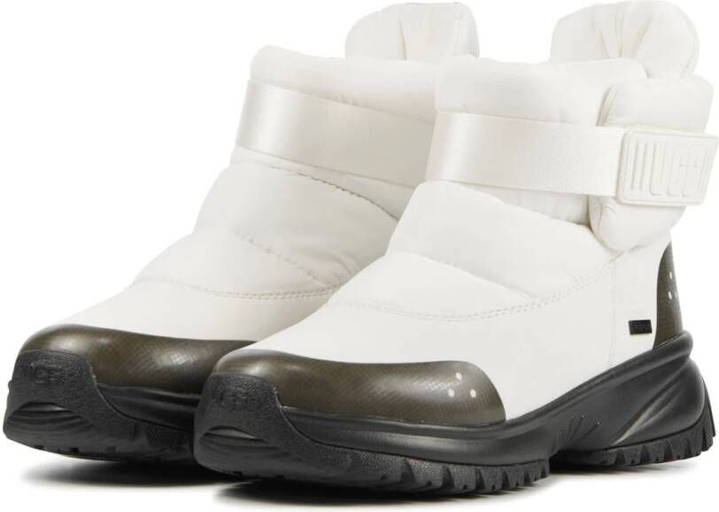 Ugg Witte Enkellaarsjes Wit Dames