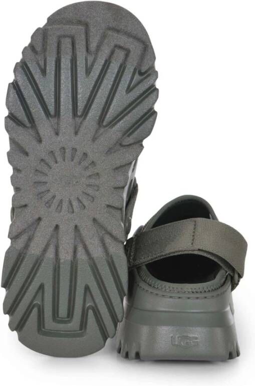 UGG Woodland Green Klompen Muiltjes