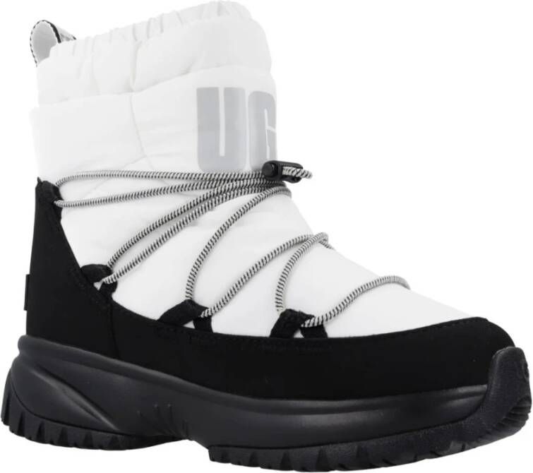 Ugg Yose Puffer Boots White Dames