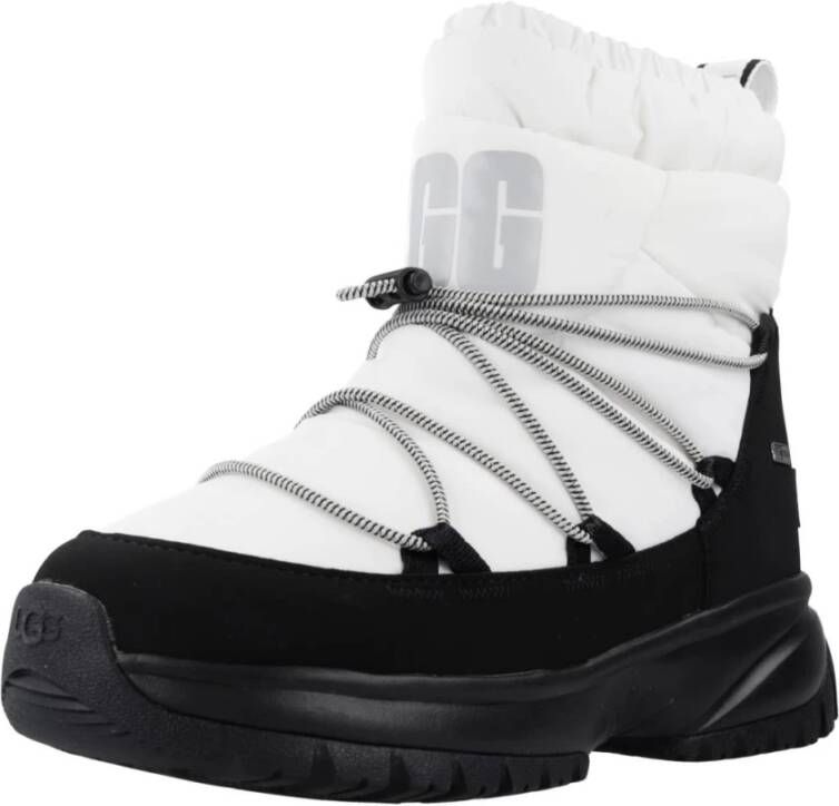 Ugg Yose Puffer Boots White Dames