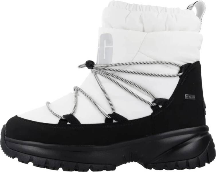 Ugg Yose Puffer Boots White Dames