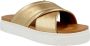 Ugg Zayne Crossband slippers goud 1143410-Gldm Yellow Dames - Thumbnail 2