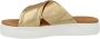 Ugg Zayne Crossband slippers goud 1143410-Gldm Yellow Dames - Thumbnail 3