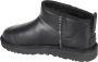 UGG Vachtlaarzen Dames Classic Ultra Mini Leather Regenerate Maat: 37 Materiaal: Leer Kleur: Zwart - Thumbnail 3